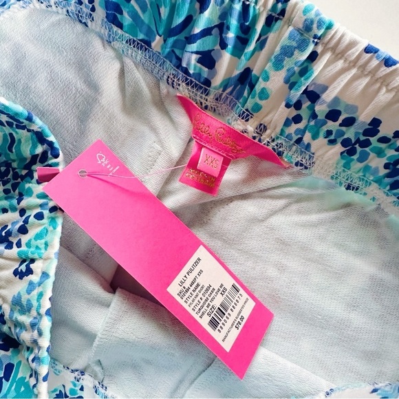 NEW Lilly Pulitzer Kylar Knit Turquoise Oasis Shell Me You Love Me - Picture 4 of 5